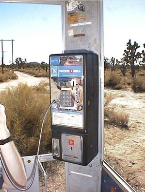 A Close-Up View of the Phone Booth