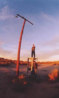 Victor on Top of the Booth